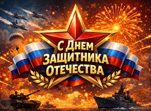 С днем защитника Отечества